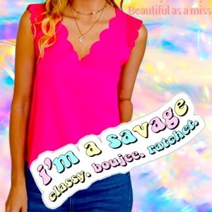 Beautiful Pink Day Blouse